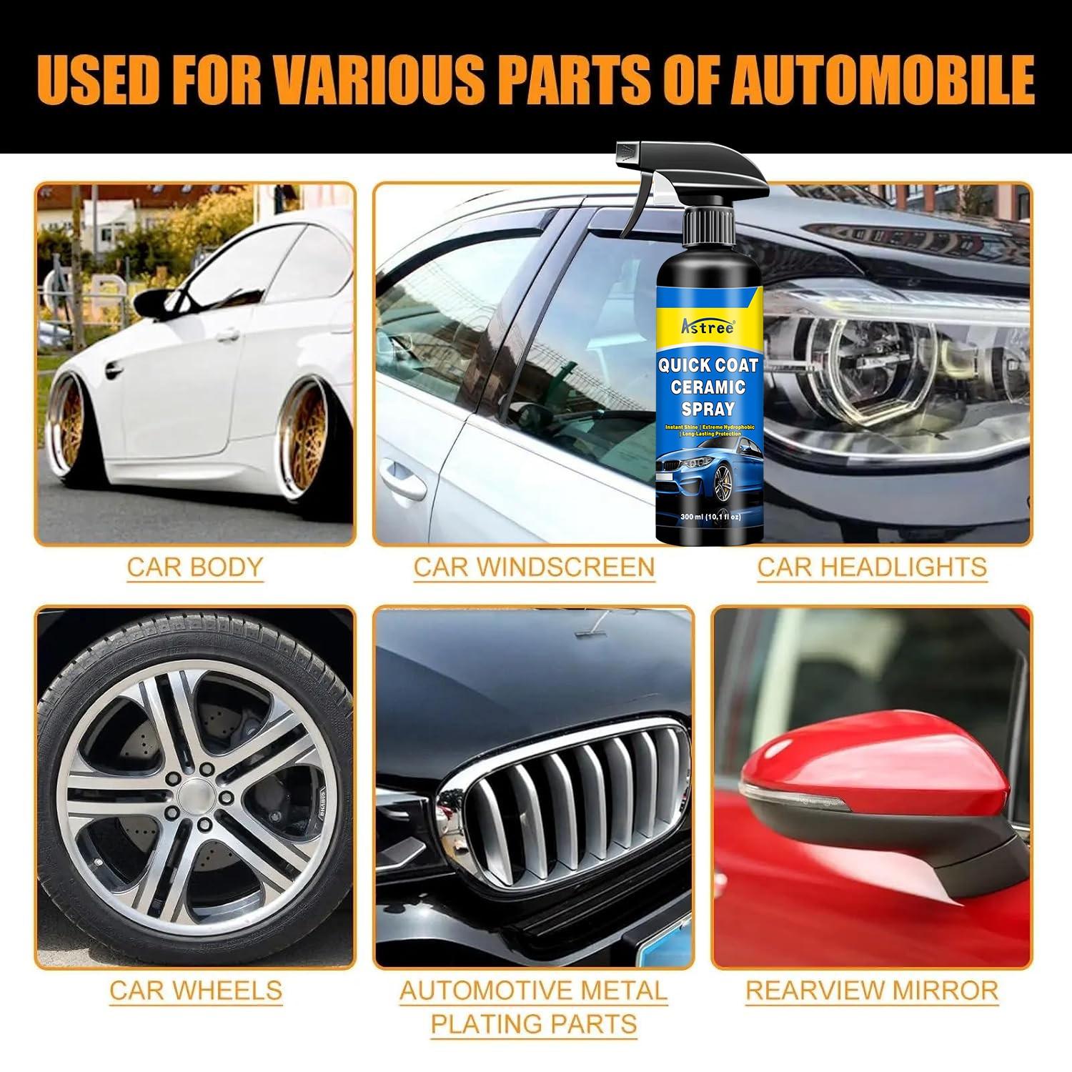 Nano Coating Agent Car Paint Brightening Anti-Soiling, Automotive Paint Surface Care Coating Liquid 200ML, Car Polish Enhancer