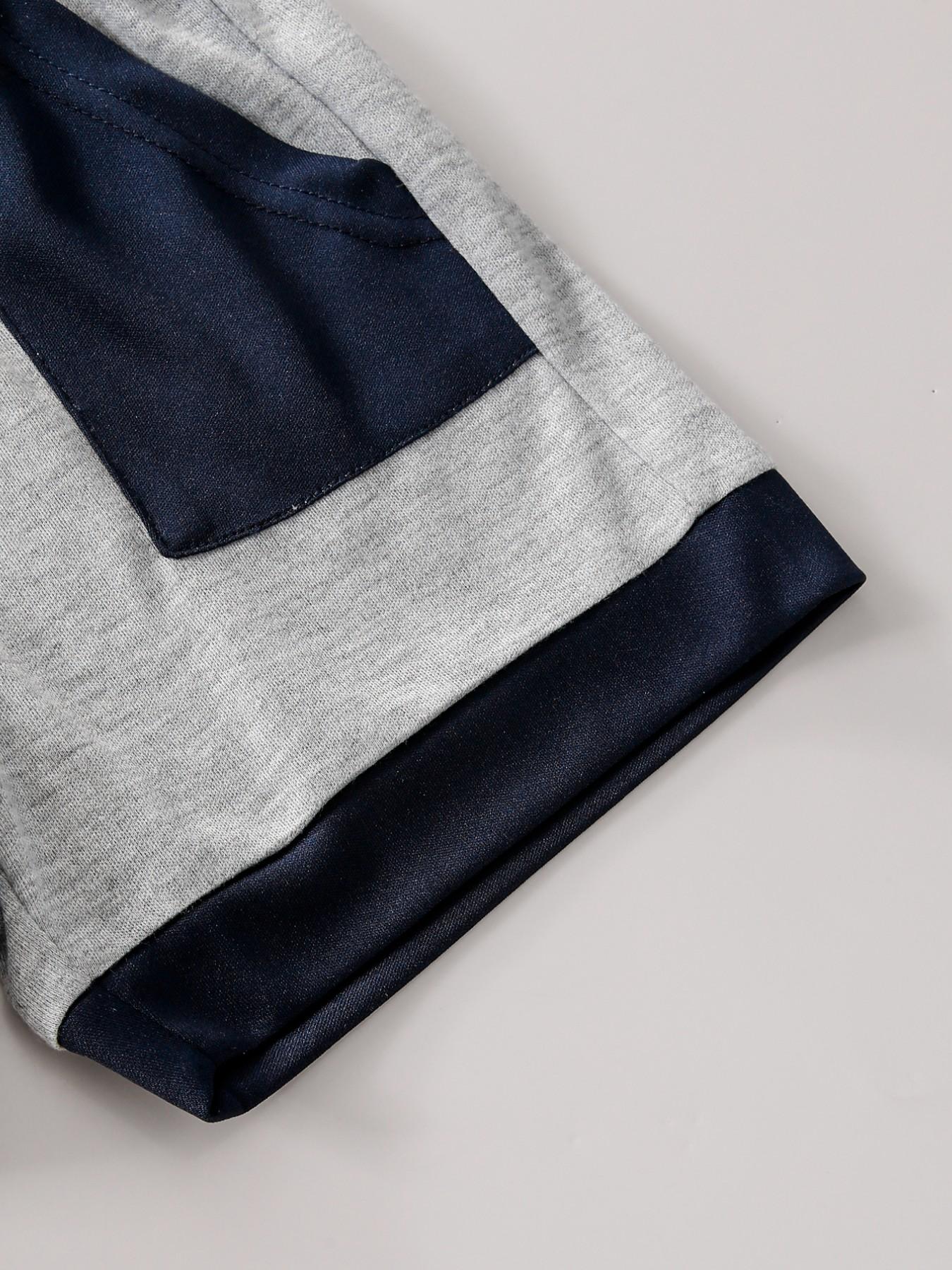 Boys' Summer Casual Sportswear Set, Simple Round Neck Short Sleeve Tee, Breathable Shorts, Letter Print, Perfect Gift, Outdoor Wear