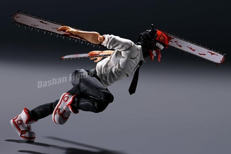 Shf Chainsaw Man Action Figure Denji Figurine PVC Movable Ko Collection Doll Anime 15cm Chainsaw Demon Figures Model Toys Gifts