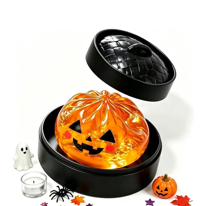 Halloween Theme Blind Box Dumpling Stress Ball Toy, Soft Texture, Anxiety Relief, Sensory Stress Relief Toy, Decompression Squeeze, Ideal for Pressure Release