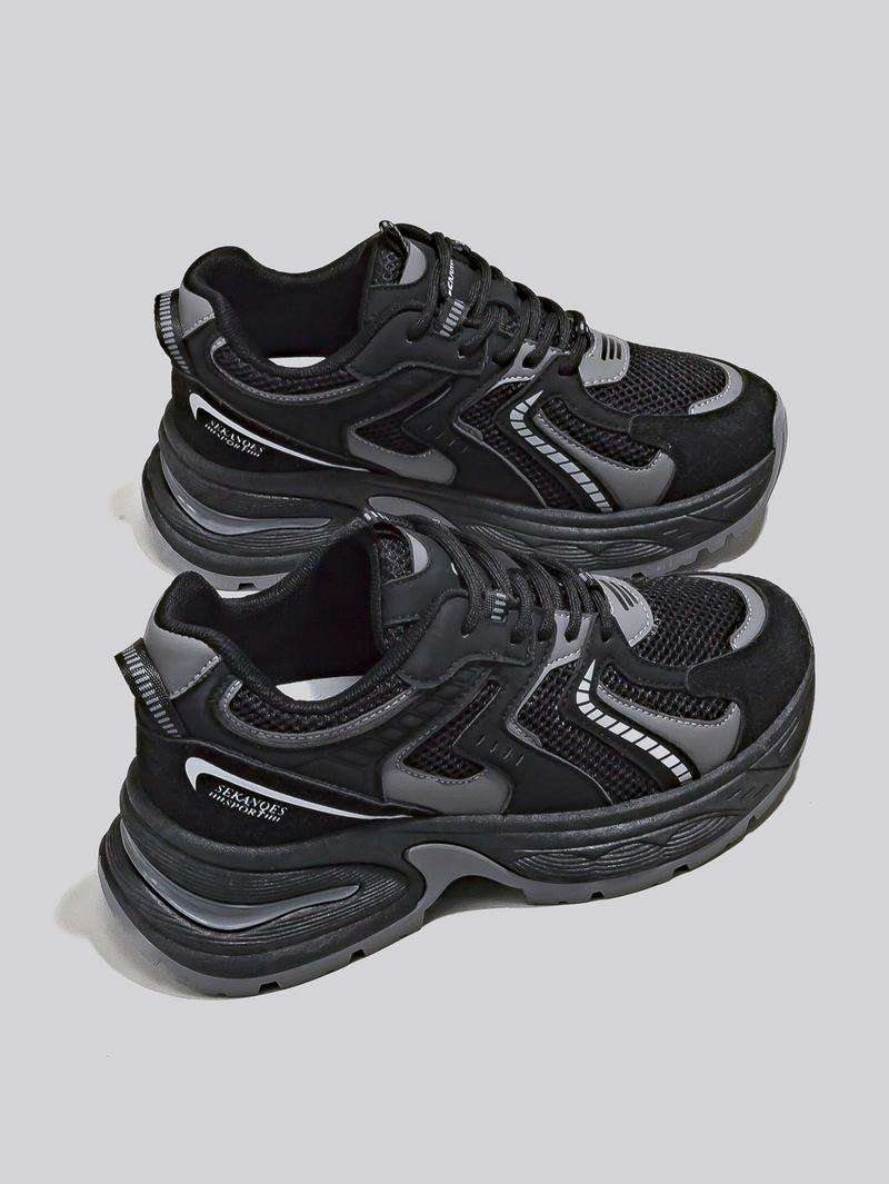 New Thick Sole Dad Shoes Fashion Casual Sporty Women's Breathable Height Increasing Sneakers, Round Toe, Low Top, All Seasons New Thick Sole Dad Shoes Fashion Casual Sporty Women's Breathable Height Increasing Sneakers, Round Toe, Low Top, All Seasons