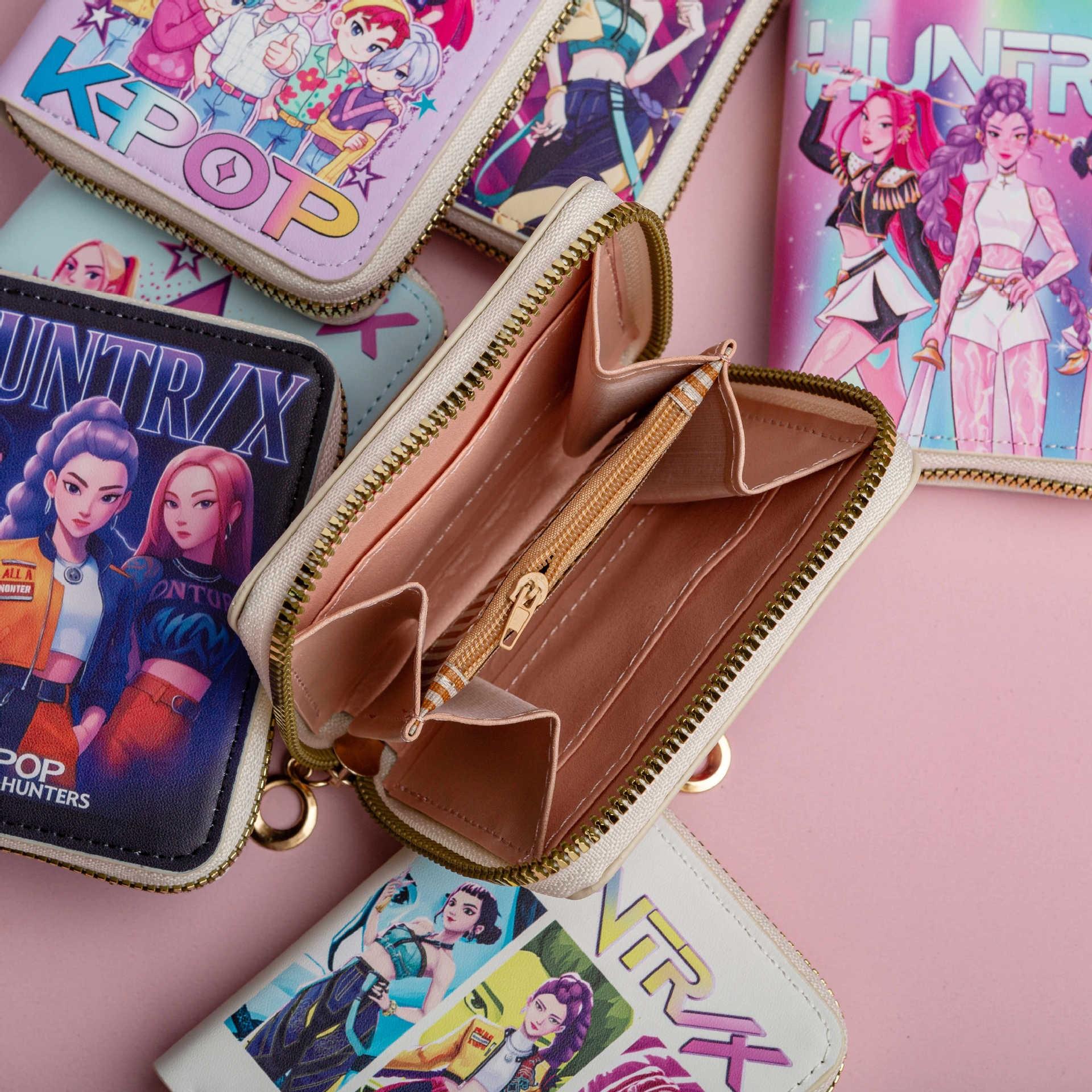 Kpop High-Profile Short Wallet, Cute Portable Small Wallet for Students, Trendy Hanging Accessory Bag, Perfect Gift for School Start