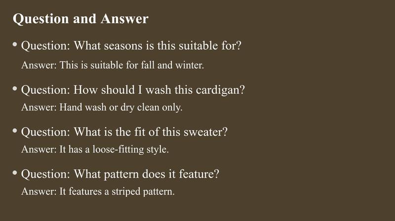 Women's Striped Cardigan, Casual Long Sleeve Knitwear for Fall & Winter, Women's Fashion Knit Clothing for Daily Wear