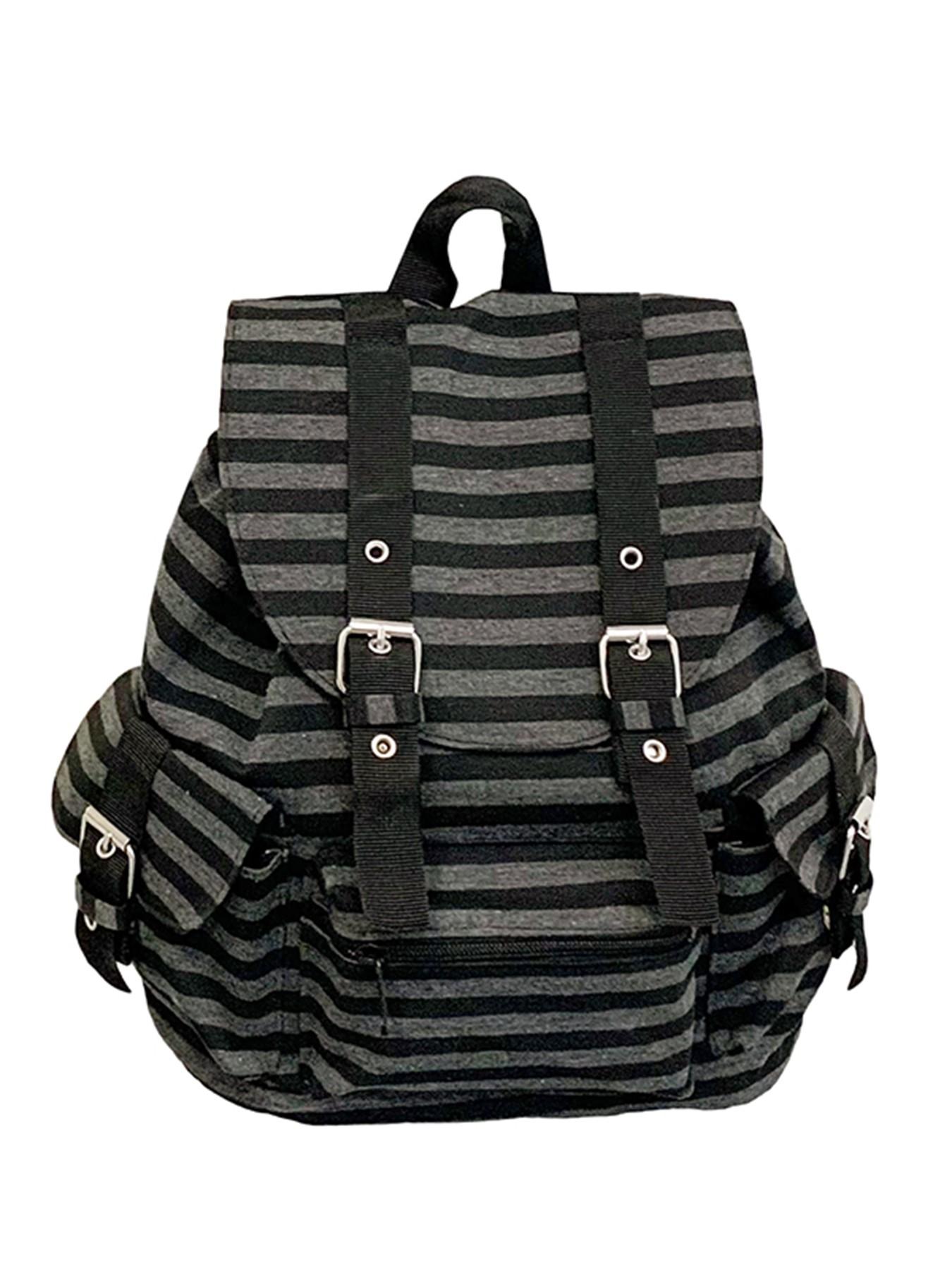 Artistic practical texture fashionable high-quality backpack, retro personality large capacity simple and versatile backpack, flip design, multiple zippered pockets, can accommodate books and documents, Multi Compartment Backpack