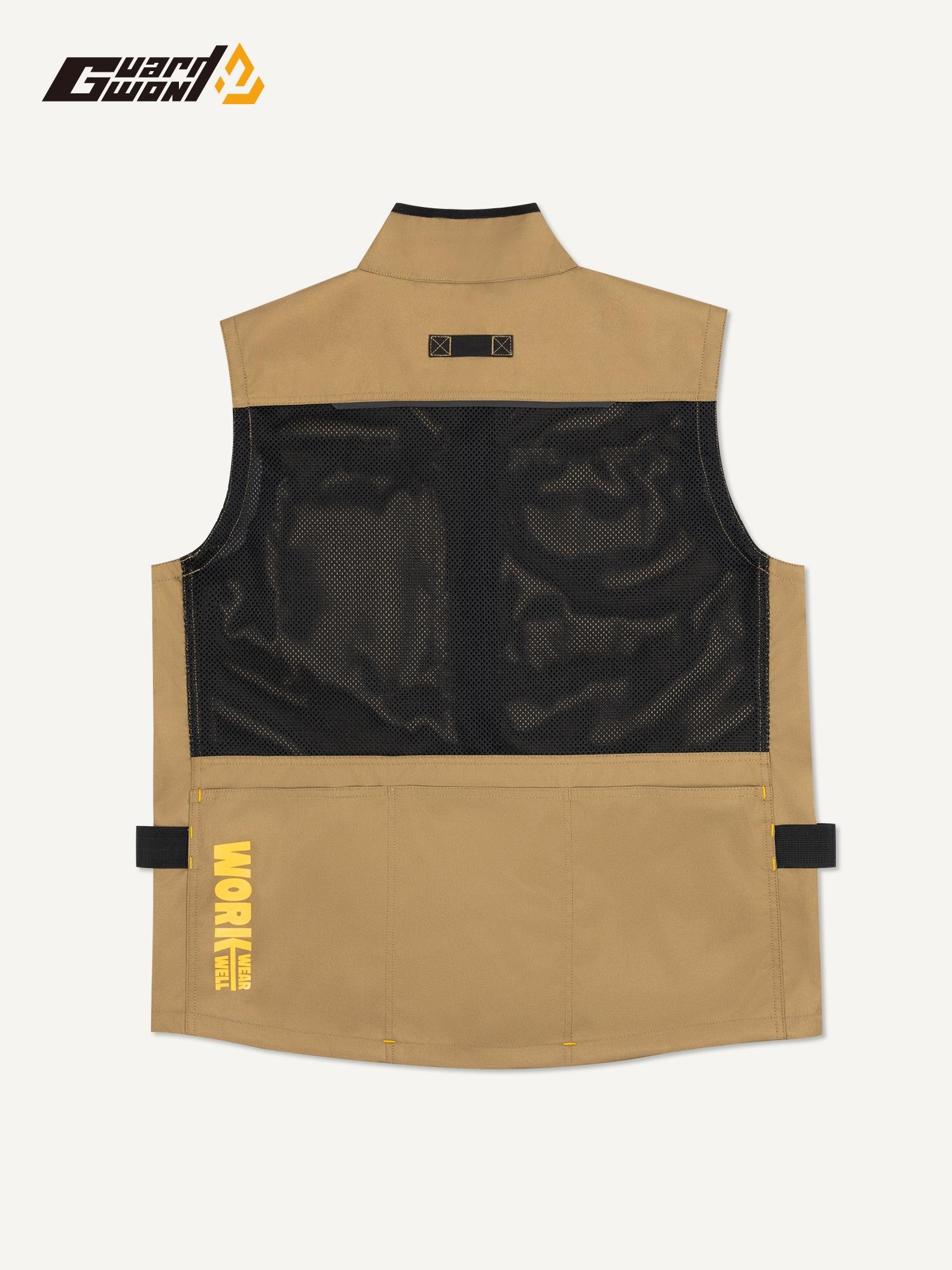 Men's Multifunctional Work Vest Jacket, Tool Apron for Men, Versatile Utility Vest for Work, Durable and Comfortable