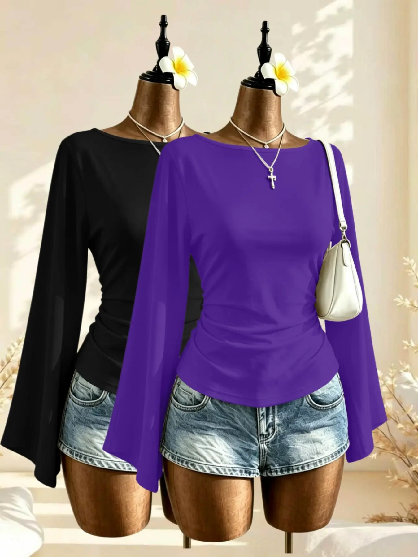 Black + Purple