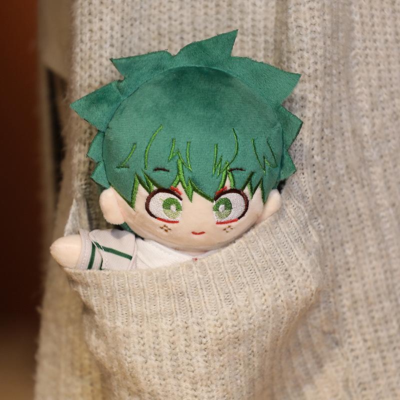 1pc 20cm New My Hero Academia Peluche Toys Stuffed Soft Anime Midoriya Izuku Bakugou Katsuki Todoroki Shoto Dolls Kids Gifts