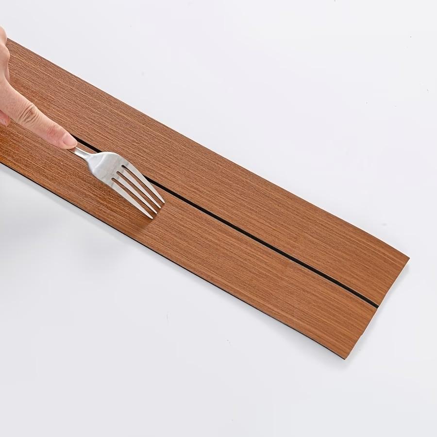 3D Retro Peel and Stick Baseboard, Waterproof Wall Border Decoration, Wall Skirting Board Molding Decoration, Bedroom, Living Room, Kitchen, Bathroom DI