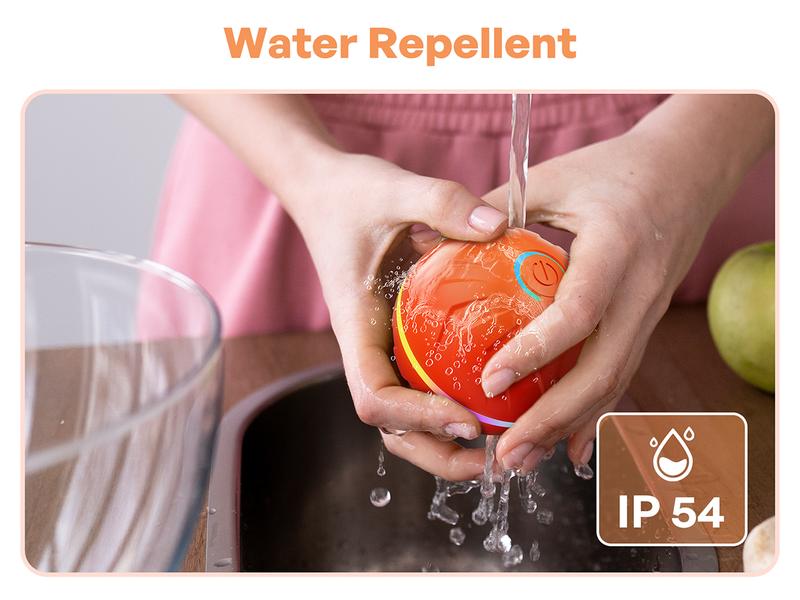 Automatic Interactive Dog Ball - Smart Electric Toy with Random Jumping & Rolling, USB Rechargeable Chew Toy for Small/Medium/Large Dogs - Puppy Entertainment Essential