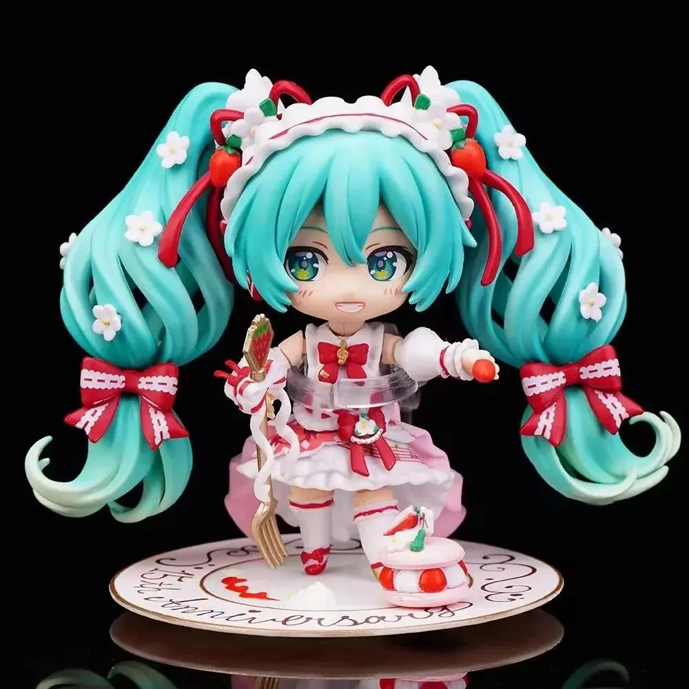 2026 Hot selling toys 10cm GSC Vocaloid Hatsune Miku 1939 15th Anniversary Ver Q clay Japanese Anime PVC Action Figure Toy Game Collectible Model Doll Internet-famous toy