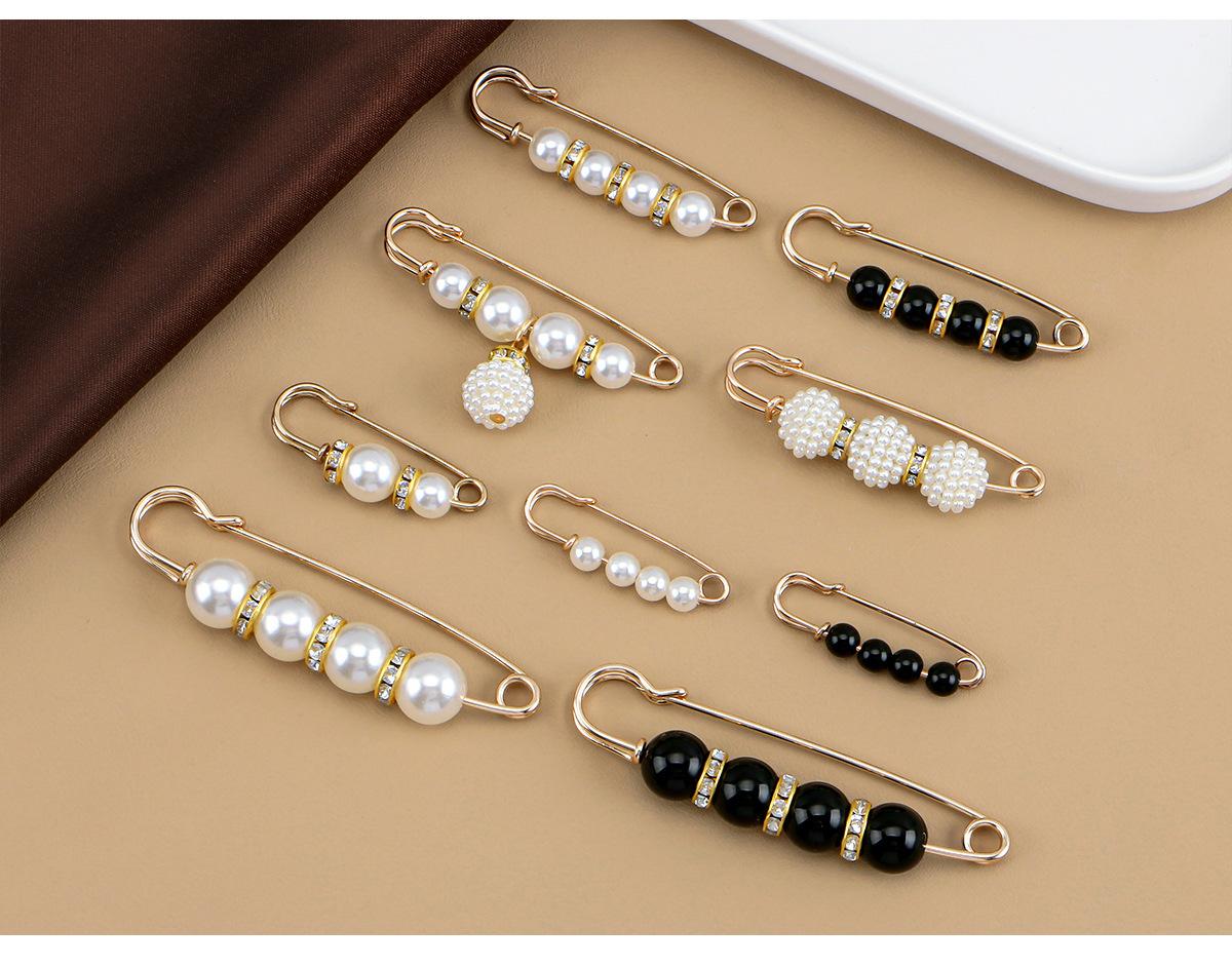 Pants waist cincher, waist cinching pin, anti-exposure brooch, high-end brooch, pin accessory, pearl brooch clasp, a gift for mom or girlfriend