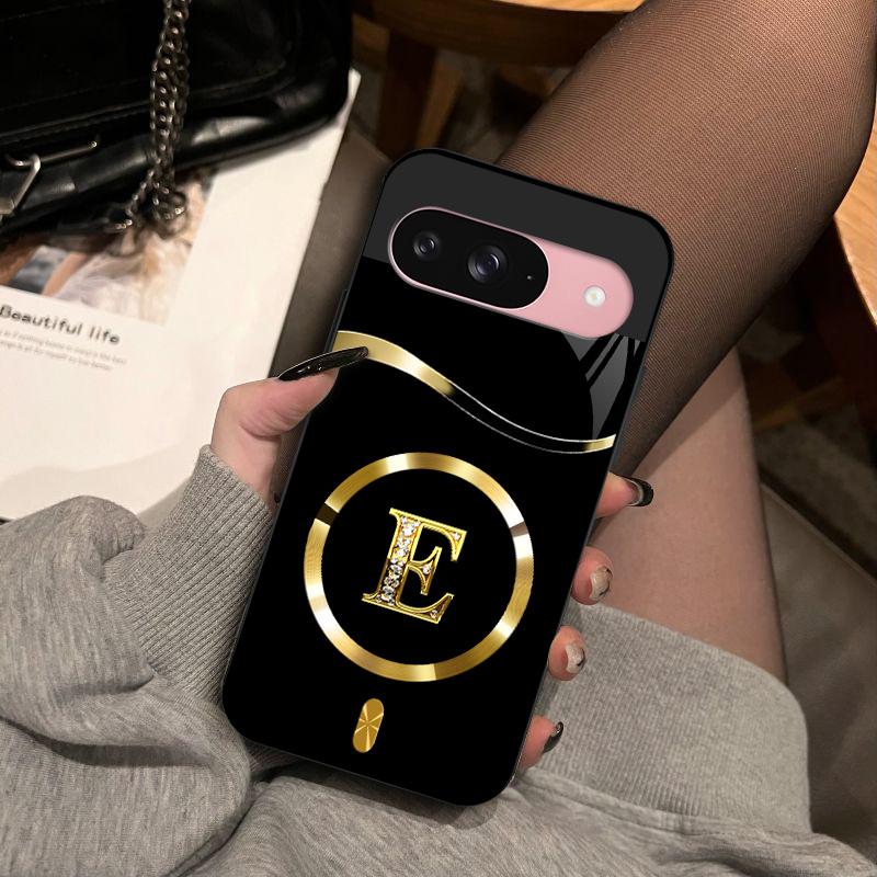 Suitable for [Google Pixel 9] high-end MagSafe phone case🥰，Choose from any of the 26 letters， Features a premium, minimalist design; drop-resistant and fingerprint-proof. YM99