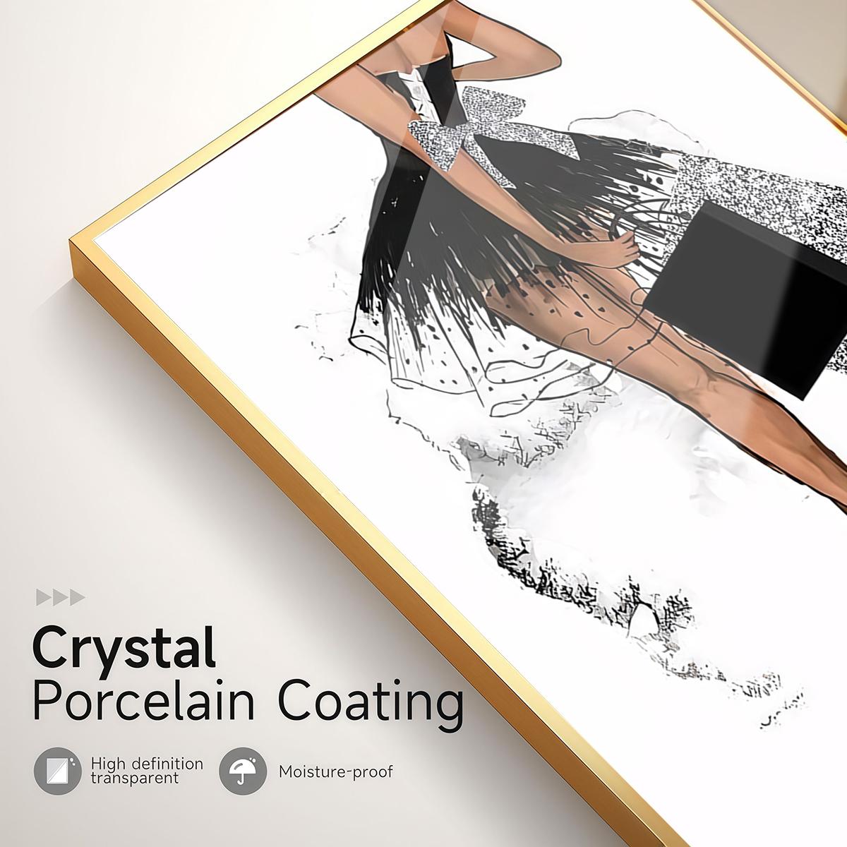 3 Counts Aluminum Alloy Framed Painting, Fashion Girl Perfume And Flower Art Prints, Home Decoration For Living Room, Bedroom, Office, Restaurant, Hallway Wall Decor, Odorless Print Artwork, Luxury Perfect Gift For Friends And Family