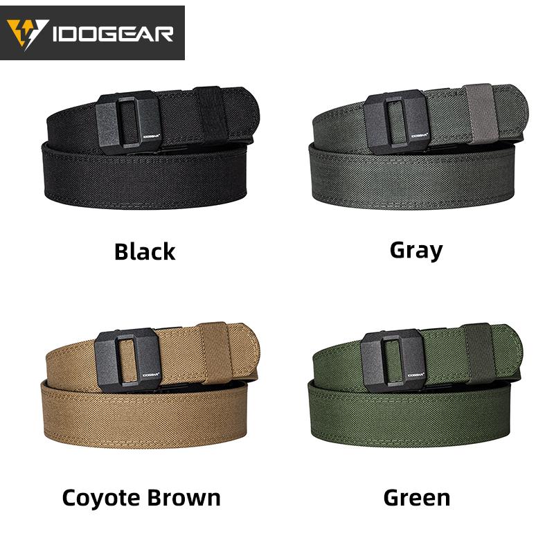 IDOGEAR Men's EDC 1.5" Ratchet Nylon Belt for Various Trouser Styles CCW Belts 3430