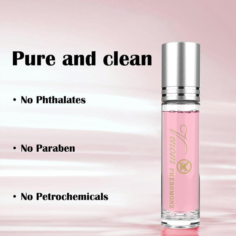 2 bottles x 10g Clear Perfume – Fresh Fruity Floral Scent | Irresistible Mini Perfume Collection | Perfect Gift for Women | Feel Confident All Day Girl Fragrance, Roll-On for Everyday Charm Mini Perfume, Portable Perfume, Perfect Size for Purse