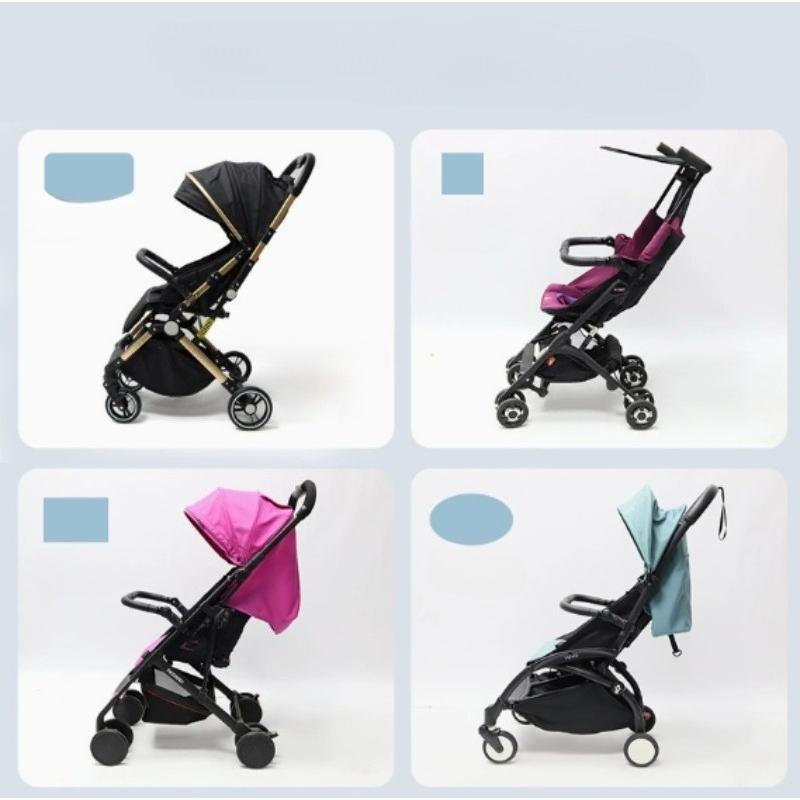 1/3pcs Secure Locking Adjustable Stroller Handlebar Detachable Ergonomic Parent Comfort Stroller Part