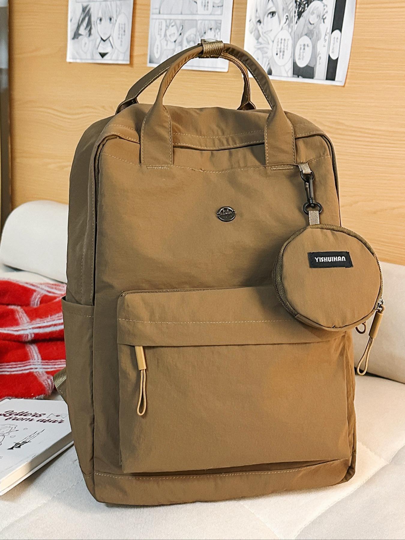 Large Capacity Backpack for Students, Casual Butterfly Pattern, All Seasons Use, Ideal for Outdoor Activities, Lightweight Backpack