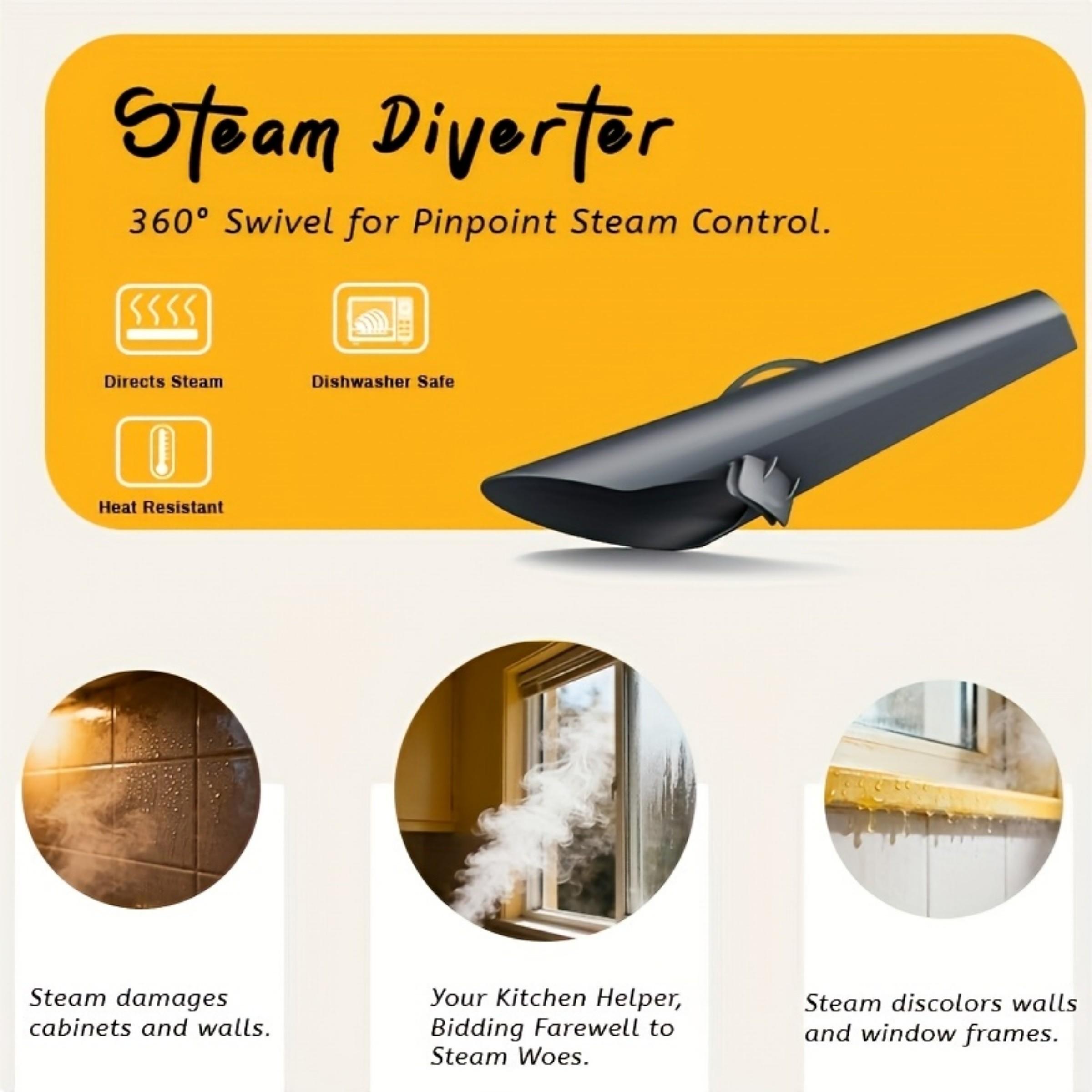 Steam Diverter Nozzle Accessories for Thermomix TM5 TM6, Plastic, Simple Rinse, Boosts Aroma, Perfect Replacement for TM5 TM6 Components