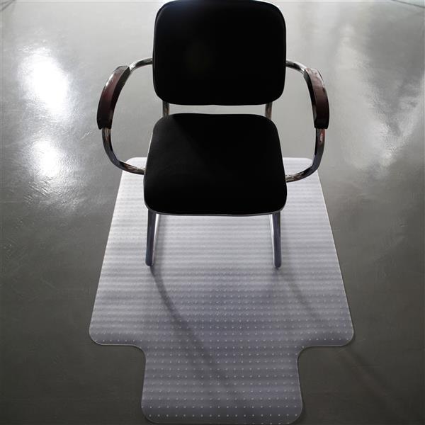 Clear PVC Office Chair Mat for Carpet, Non-Slip Desk Floor Protector with Studded Grip, Easy-Clean Transparent Rolling Chair Mat for Home Office, Computer Desk & Gaming Chair Clear PVC Office Chair Mat for Carpet, Non-Slip Desk Floor Protector with Studded Grip, Easy-Clean Transparent Rolling Chair Mat for Home Office, Computer Desk & Gaming Chair