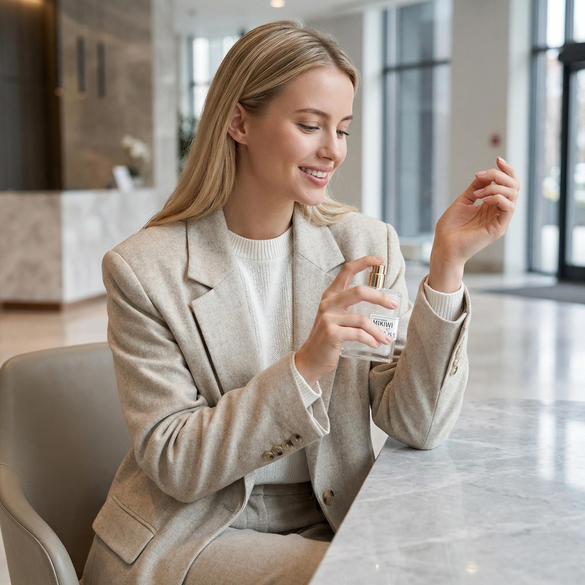 Mikiwi Unisex Perfume Set, Long-Lasting Fragrance Spray, 3 Scents Dream Lover/first Love/ Wave, Luxurious Floral Woody Gift Set