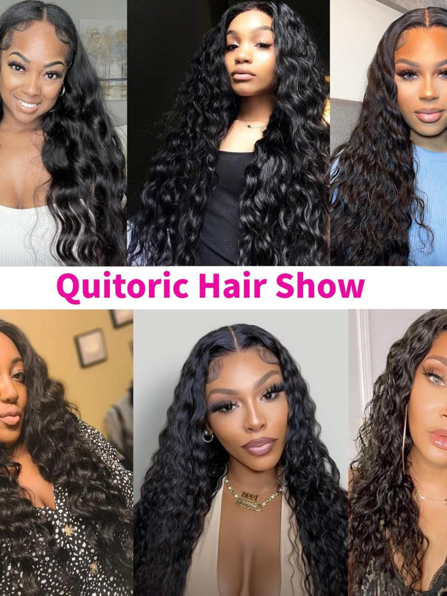 Deep Wave Human Hair Bundles 22-26 Inch Brazilian Virgin Hair 3 Bundles 20 22 24 26 Inch Loose Deep Wave Human Hair Bundles  main image 4
