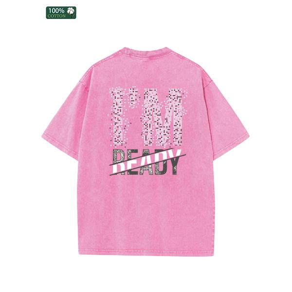 All-Season Men's Tshirts, Printed Men's Fashion, High-quality Heavy Washed Tee, Round Neck Loose Large Size Men's Short Sleeves Graphic Top.