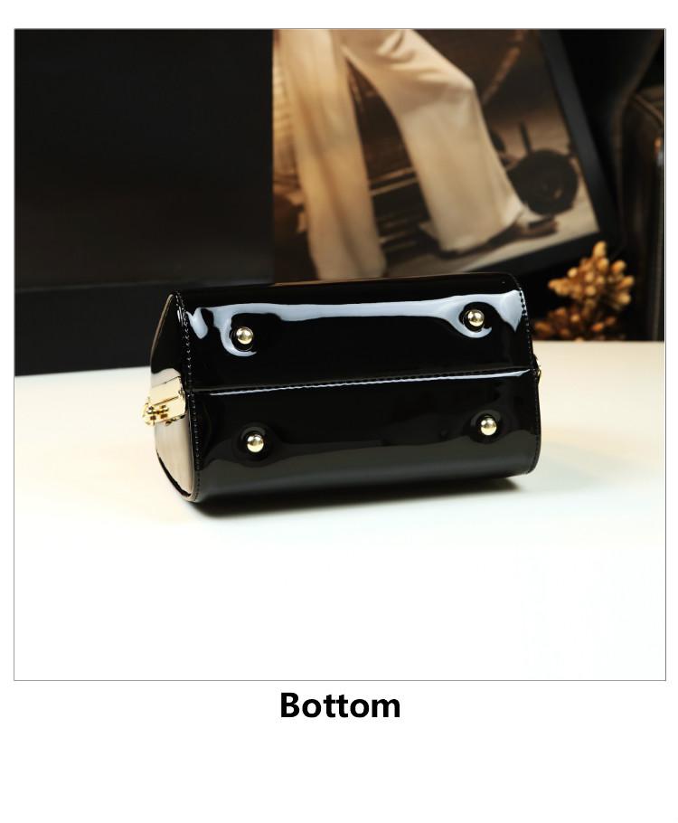 Elegant Matte Finish Handbag, Fashion Lock Closure Boston Bag, Vintage Style Commuter Crossbody Small Bag, Women's Stylish Shoulder Purse