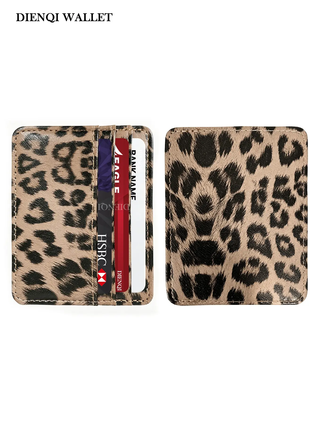 Men's Wallet Mini Wallet Minimalist Credit Cards Holder Credit Card Organizer Business Card Case ID Case for Men Women PU Leather Card Wallet Money Clips,Coin Purses,Suitable for Men and Women,Slim Wallet,Gift for men,Daily Use,1PC