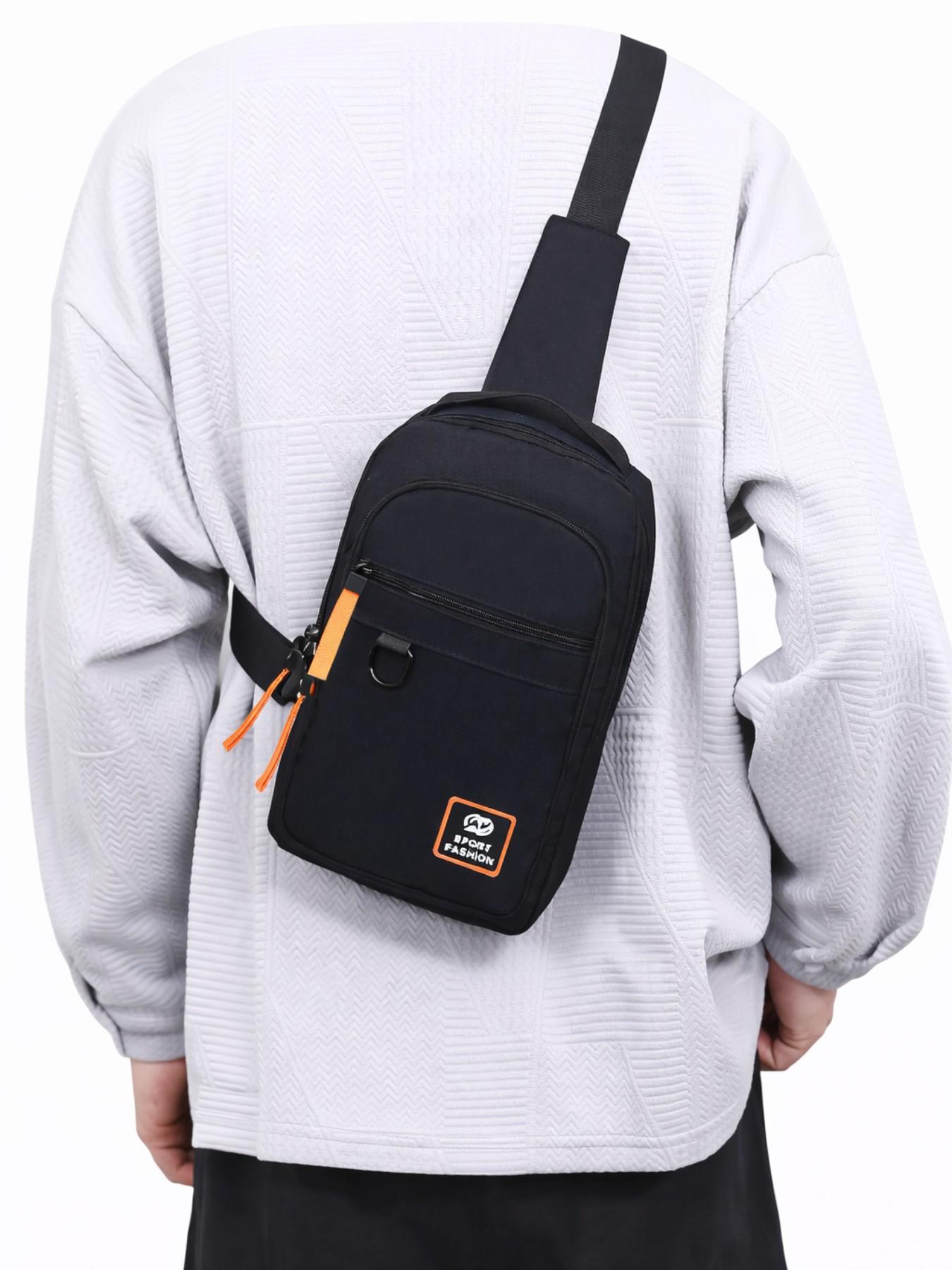 Sling Bag Crossbody Bag Chest Bag, Must-Have Nylon Waterproof Pack, Lightweight Everyday Travel Essential, TikTok Made Me Buy It