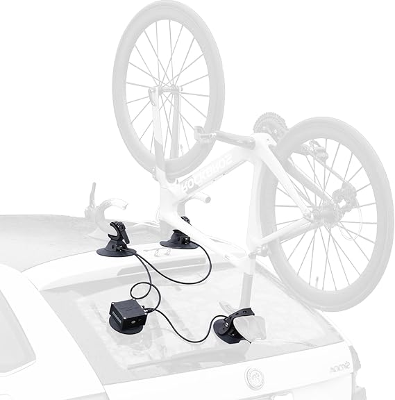 ROCKBROS Sucker Bike Rack for Car Roof Suction Cup Bicycle Carrier ...