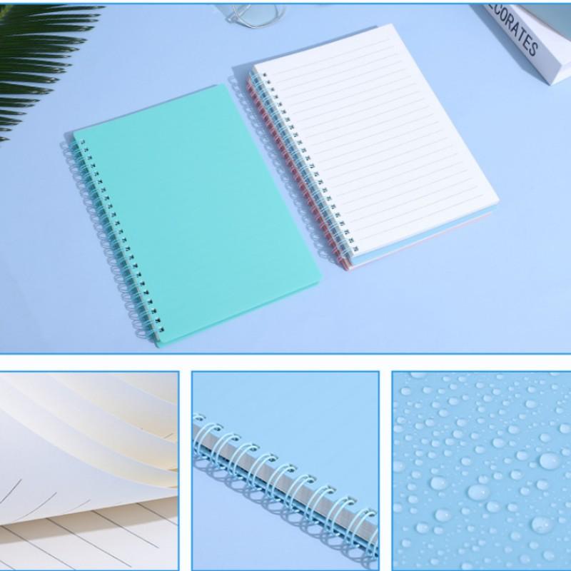 3 Pack A5 Moleskine Color Coil Notebooks, Matte Finish, 120 Pages Per Notebook, Ideal for School & Office Supplies, Perfect Gift, Spiral Notebook Journal