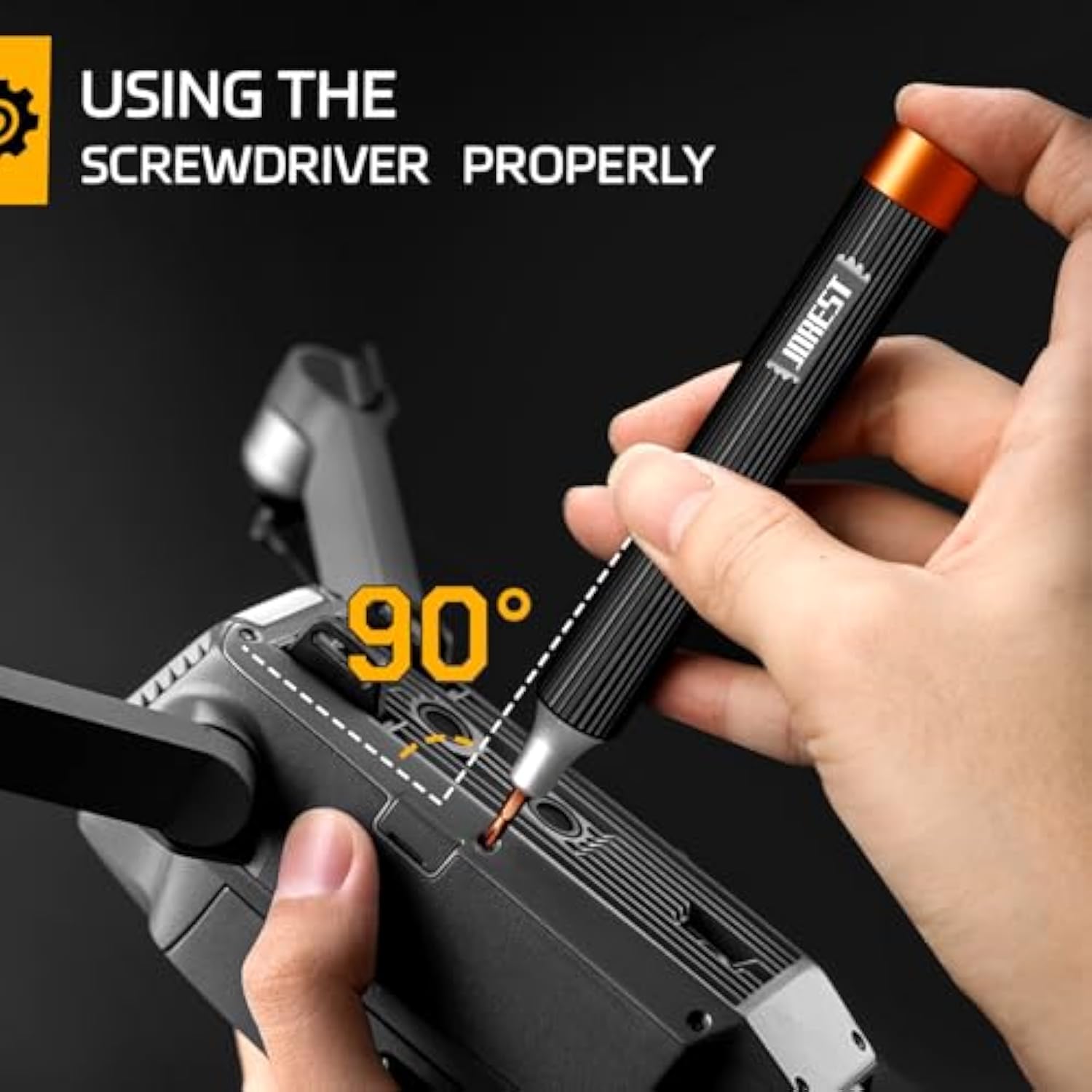JOREST 32-In-1 Small Precision Screwdriver Set Magnetic Multi Bit Mini Repair Tool Kit with Torx for Electronic, Glasses, PS5/4, Camera, Phone, Laptop