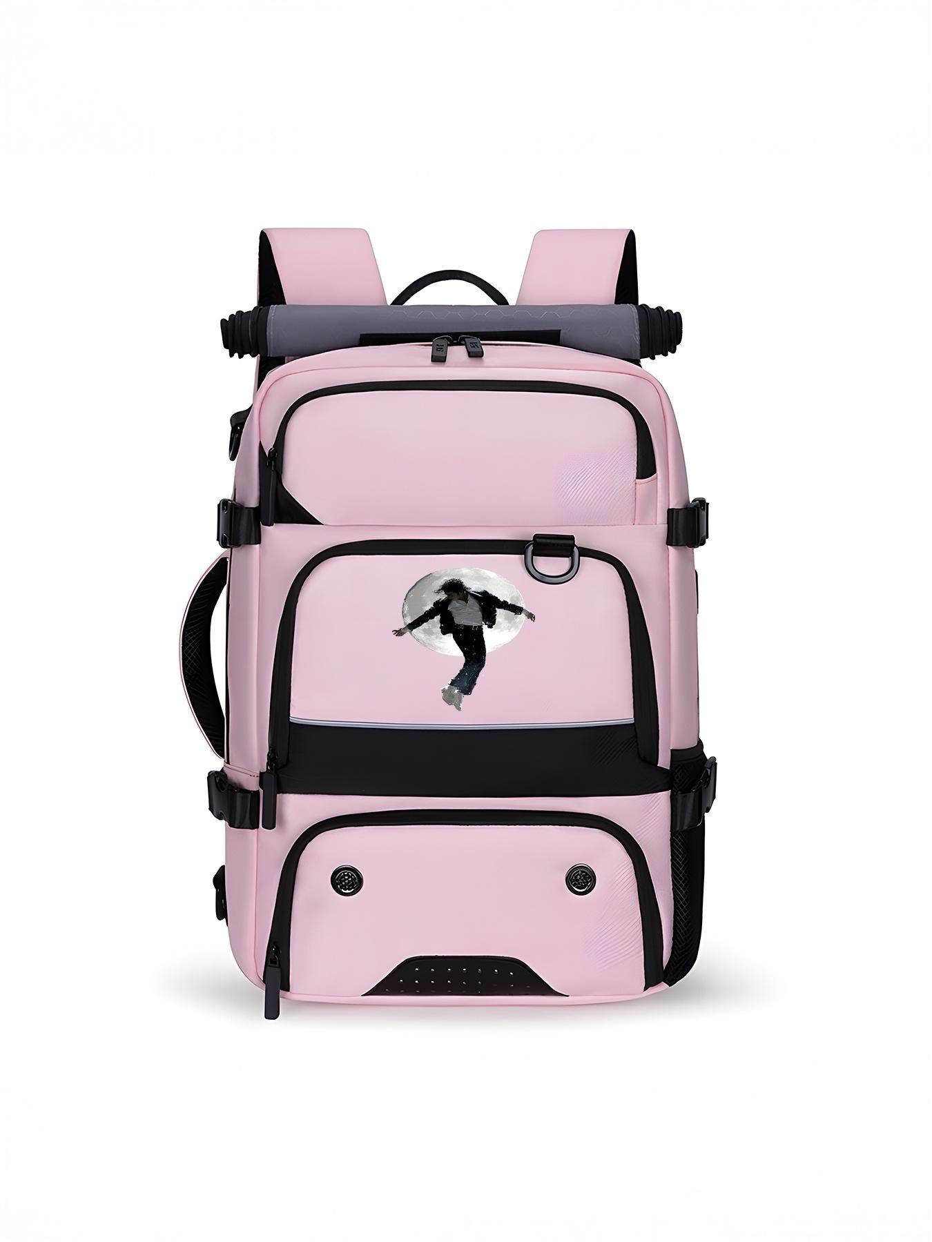 This hiking backpack, reminiscent of Michael Jackson's moonwalk, features a multi-layered design and is perfect for back-to-school or New Year's gifts.
