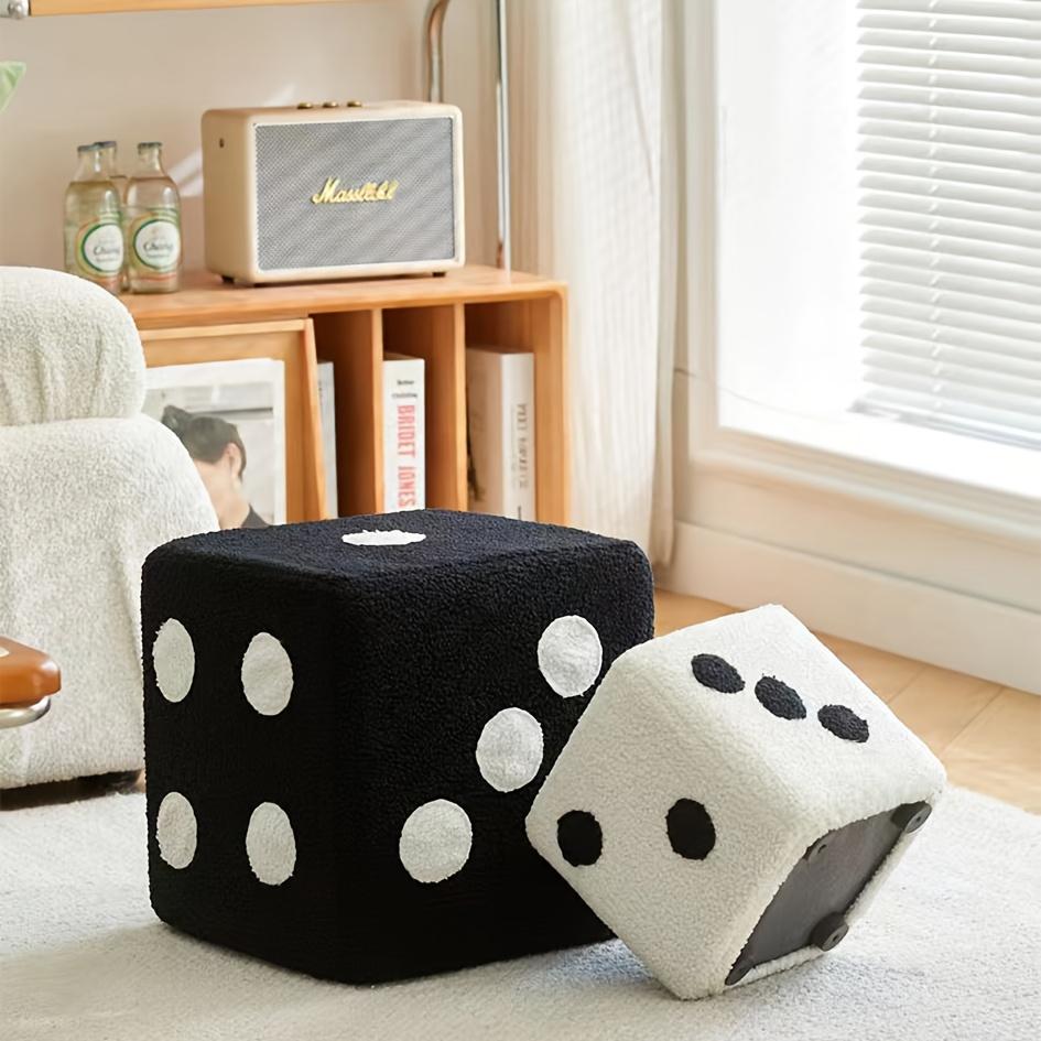 Sieve Stool, Home Entrance Shoe Changing Bench, Creative Footstool, Living Room Sofa Stool, Solid Wood Small Stool, Soft Cushioned Stool