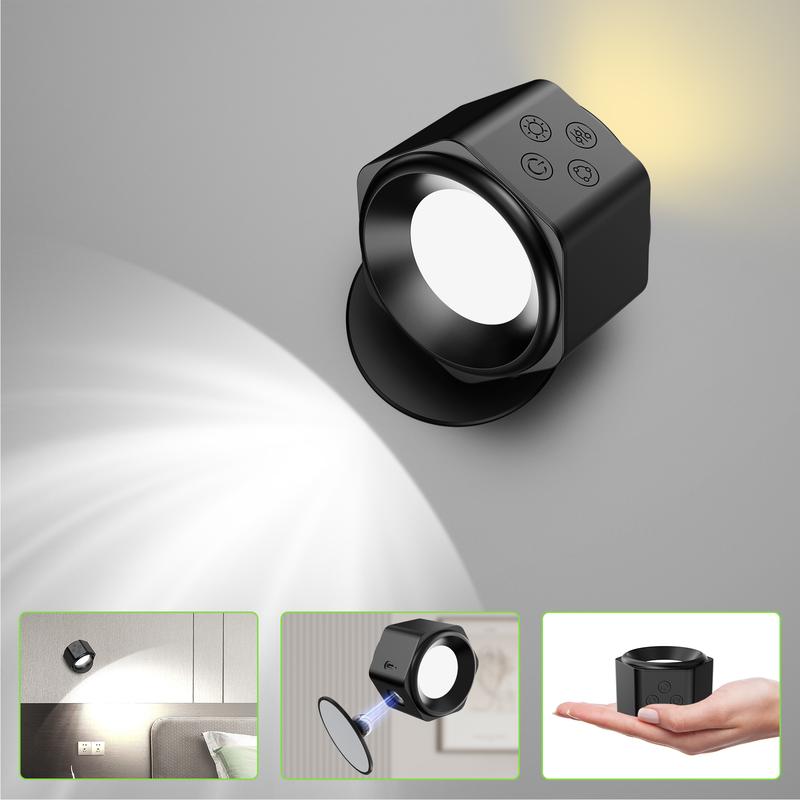 GLITGATE Wireless Wall Lamp, Magnetic Rechargeable RGB light, Remote and Button Control Wall Sconce,Adjustable Night Light, Book Lights for Bedroom,living room,Kids Study,Display Wall,Hallway,Kitchen,Stair,Basement GLITGATE Wireless Wall Lamp, Magnetic Rechargeable RGB light, Remote and Button Control Wall Sconce,Adjustable Night Light, Book Lights for Bedroom,living room,Kids Study,Display Wall,Hallway,Kitchen,Stair,Basement