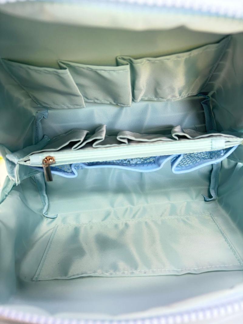 Waterproof Travel Toiletry Bag 2026 New Foldable Cosmetic Case Cosmetic Pouch Large Capacity Organizer with Compartments for Toiletries Skincare Products