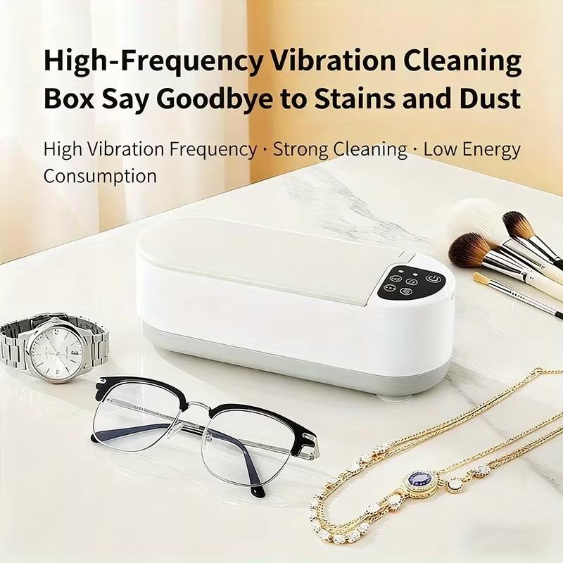 All-Round Cleaning Multi-Functional Portable USB Powered High-Frequency Vibration Cleaner, Ideal for Jewelry Glasses Watches Home Use