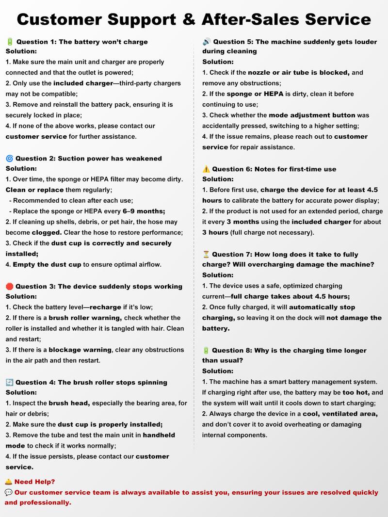 PRASKY Cordless Vacuum Cleaner – 46KPA Powerful Suction, LED Touchscreen, Self-Standing, 8-in-1 Lightweight Stick Vacuum for Pet Hair, Carpet,Car & Hard Floor, Up to 50 Mins Runtime with Removable Battery Multifunctional Durable