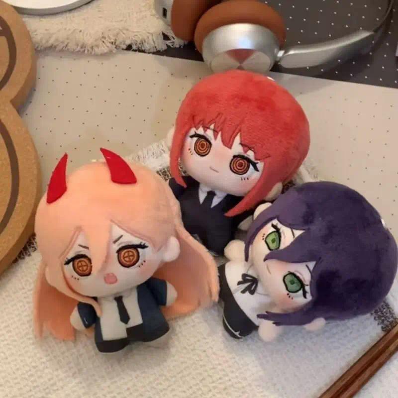 Anime Chainsaw Man Reze Cosplay Unisex Soft Plush Doll Toy, 10cm Cute Stuffed Cartoon Toy, Ideal Birthday Gift for Anime Fans, Collectible Toys
