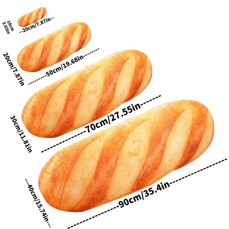 Bread Design Plush Toy Super Soft Fluffy for Boys & Girls Gift, Creative Stuffed Toys for Kids & Pet, Gift for Her, Girl's Gift