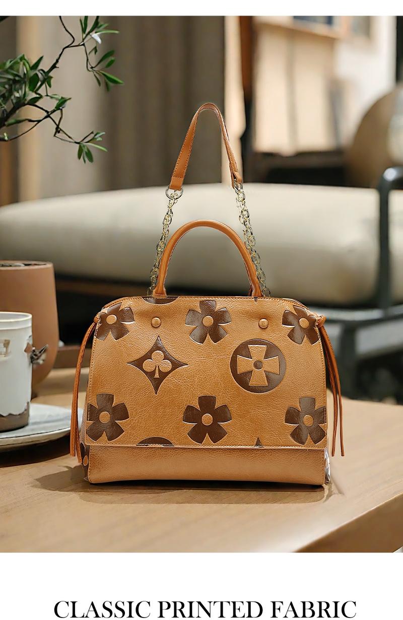 Ivkmivk New Large Capacity Women's Shoulder Bag, Simple Versatile Handbag, Fashion Office Commuter Laptop Storage Bag, Fashion Elegant Handbag