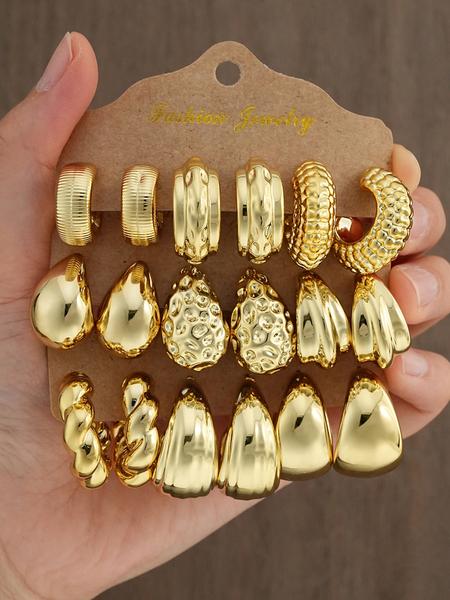 Fashionable 18-36 Piece Set, Stylish Accessories Collection, Perfect for Daily Wear & Special Occasions, Trendy Design for All Seasons, High Quality Earrings