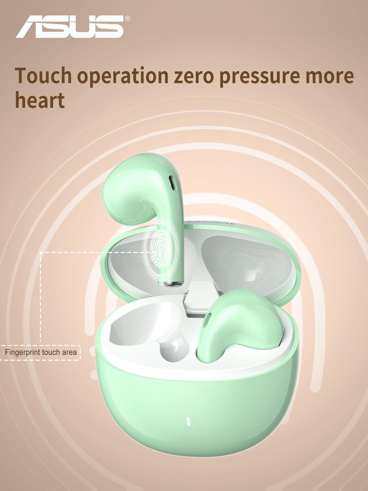 ASUS new  wireless in-ear Headset with long battery life, high sound quality, wireless connection, suitable for listening to music and making calls