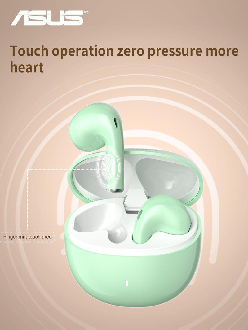 ASUS new  wireless in-ear Headset with long battery life, high sound quality, wireless connection, suitable for listening to music and making calls