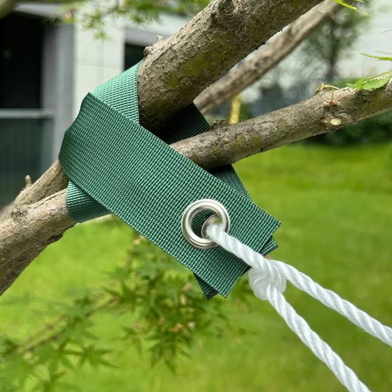 4/6Pcs Tree Support Straps, Durable Plant Stabilizer Bands for Seedlings, Wind & Hurricane Protection, Practical Garden Tree Fixing Accessories for Outdoor Plants