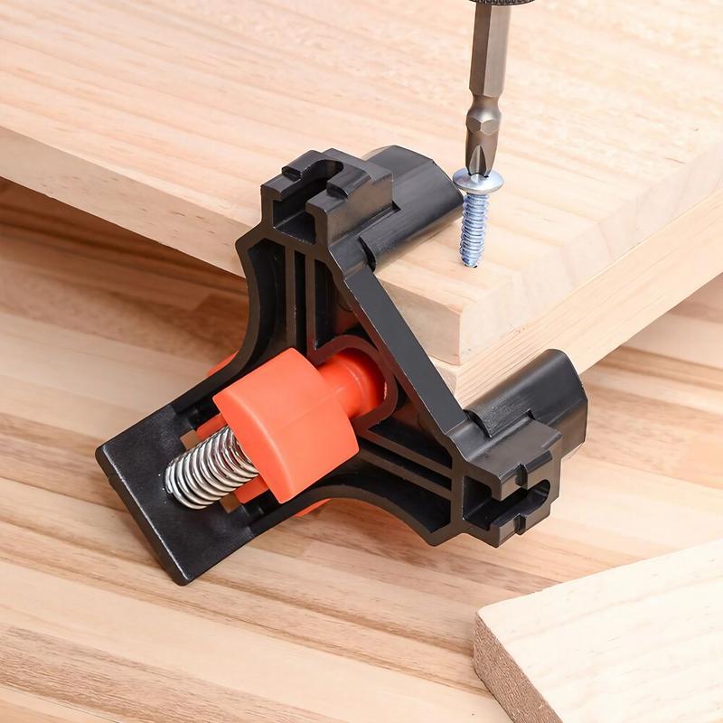 Woodworking Right Angle Clamp, Right Angle Clamp, Fixing Right Angle Tools, Suitable for Making Picture Frames, Fish Aquariums, Cabinets, Hardware
