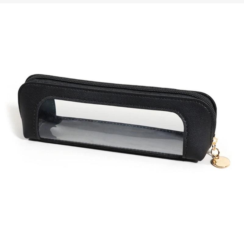 Transparent Window Makeup Bag, Multi-Color Portable Beauty Pouch, Ideal for Lipstick & Small Beauty Essentials, Travel-Friendly Organizer, Makeup Storage Bag