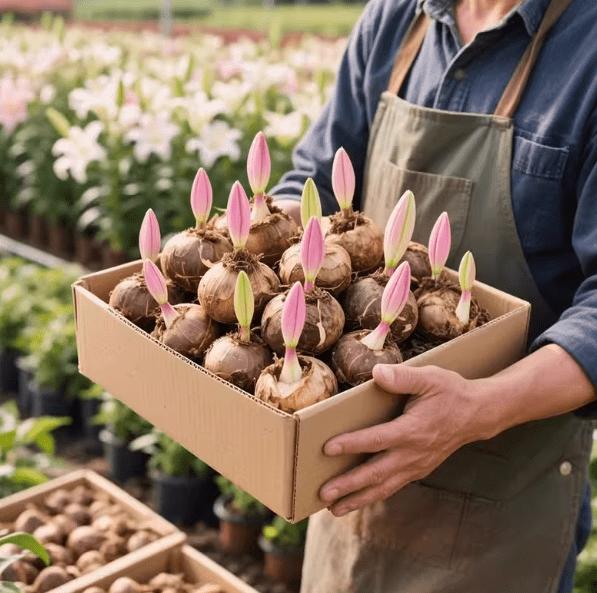 Pink hibiscus double lily, fresh and pure sweet, elegant and not greasy, potted with buds, blooming 365 days a year, can be planted indoors and outdoors, cold-resistant flowers, can grow for a long time.