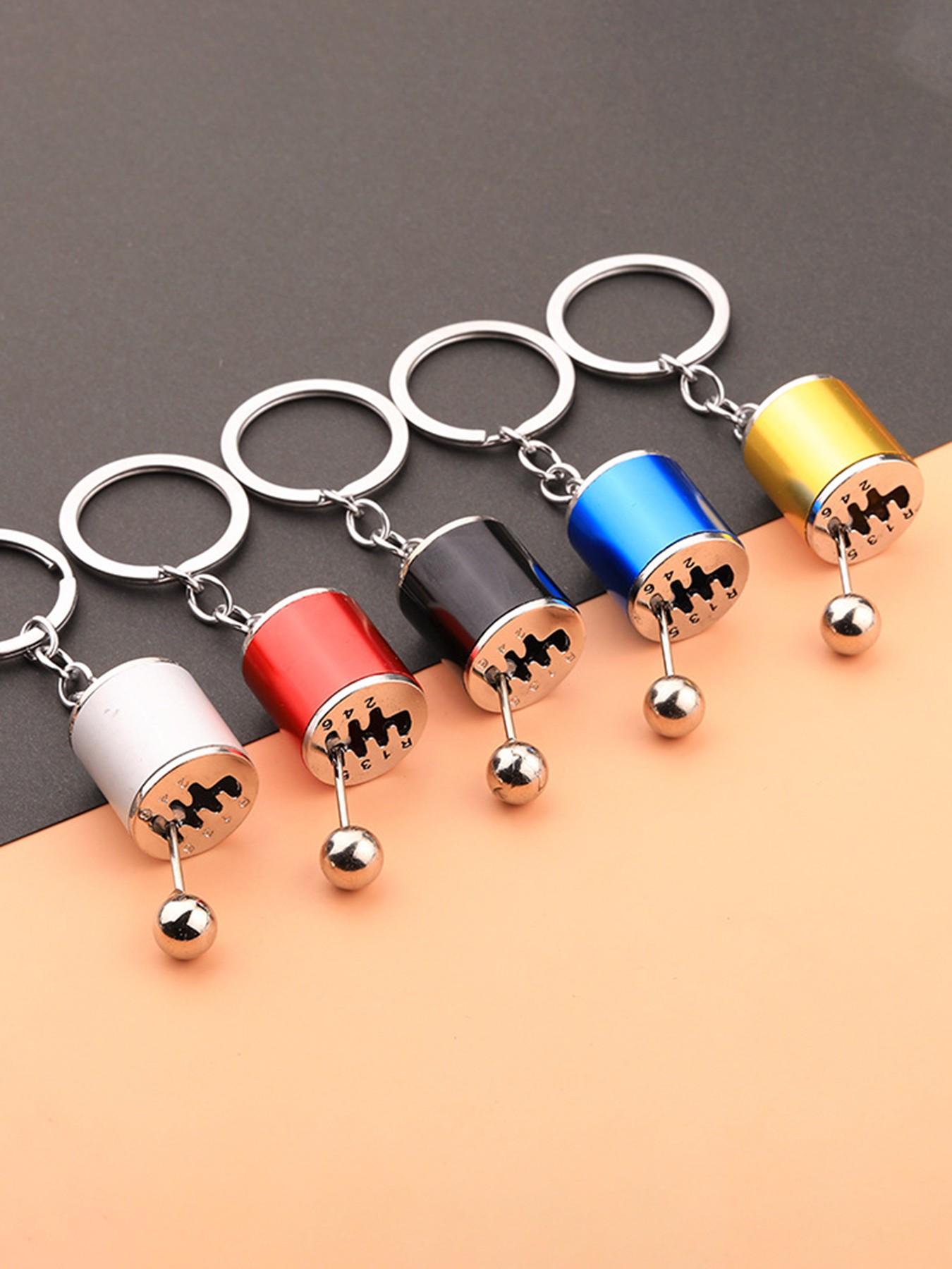 Creative Car Gear Shift Keychain, Manual Transmission Model Gift, Stress Relief Toy, Unique Car Accessory, Compact Size, Fun Element, Perfect for Car Enthusiasts