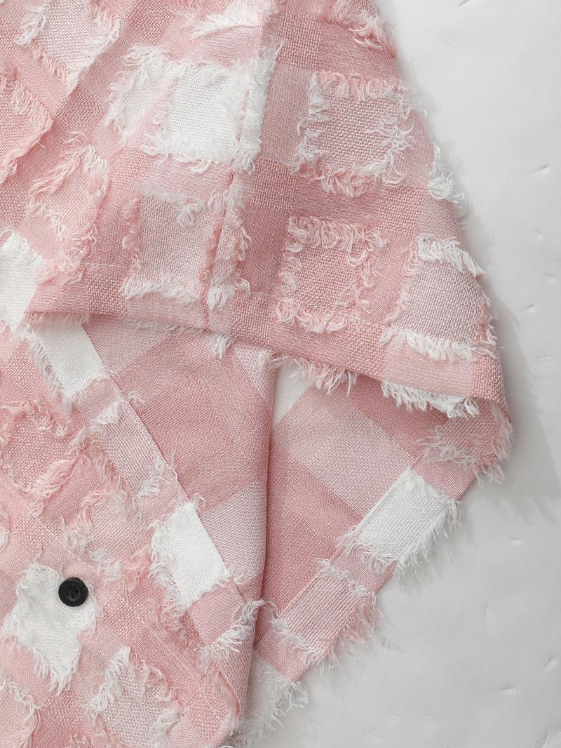 American Street Style Striped Short Sleeve Shirt, Letter Print Vintage Button-Up, Casual Loose Fit for All Seasons American Street Style Striped Short Sleeve Shirt, Letter Print Vintage Button-Up, Casual Loose Fit for All Seasons